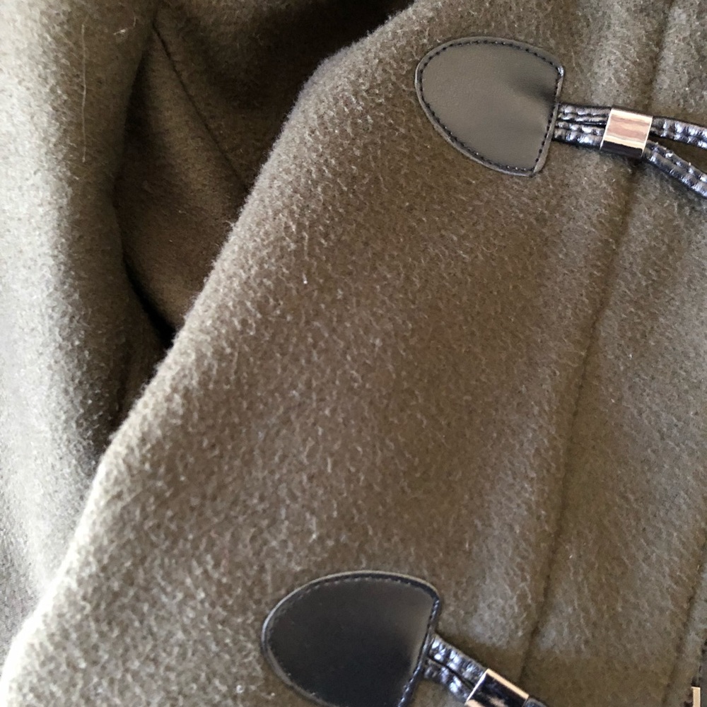 Bcbgeneration Toggle Green Coat W/ Detachable Hood - image 6